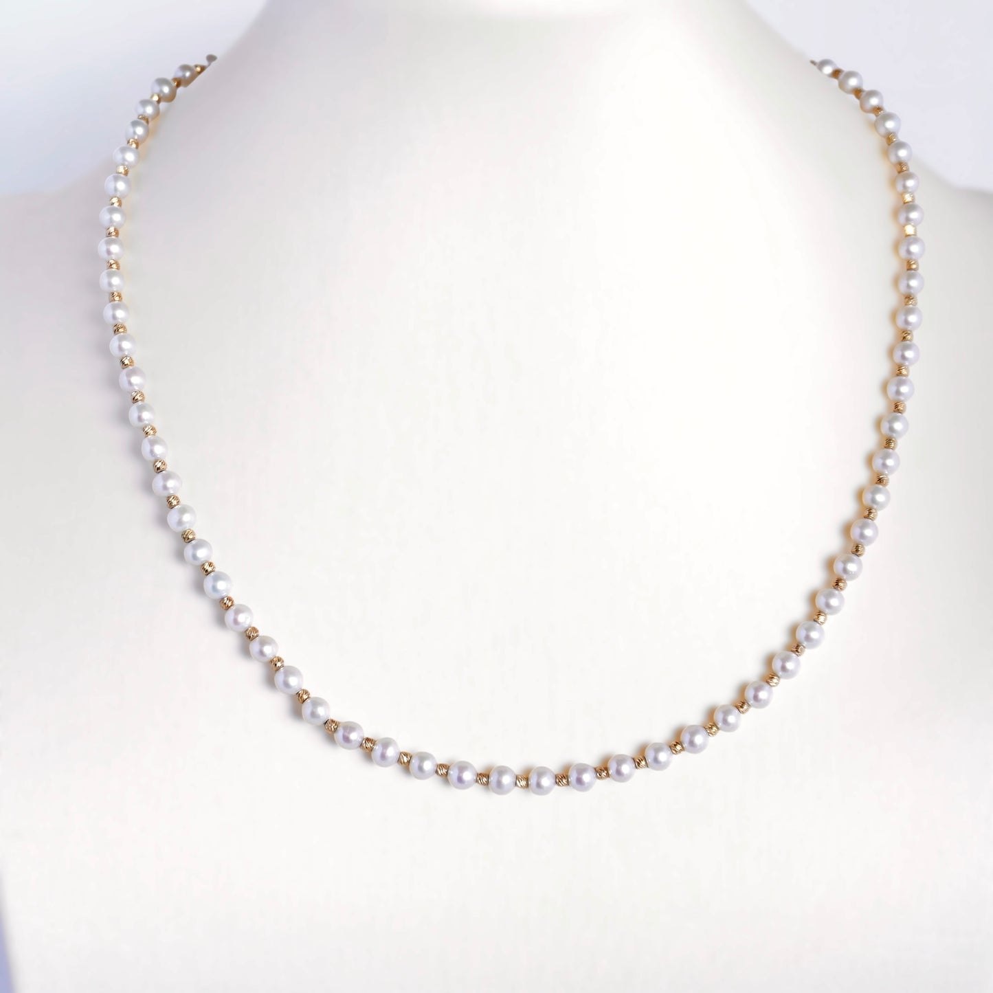 Baby Pearl Ball Mix Necklace