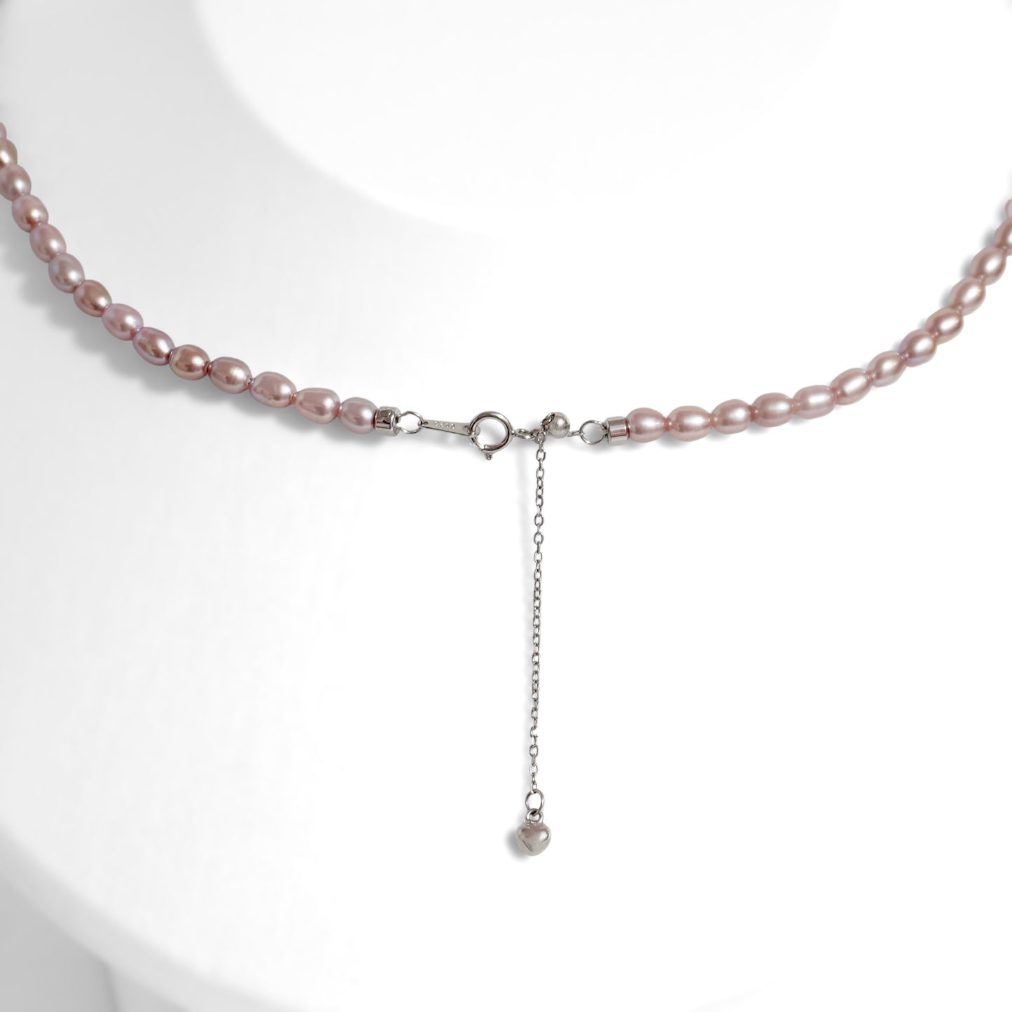 Mini Oval Natural Color Pearl Necklace