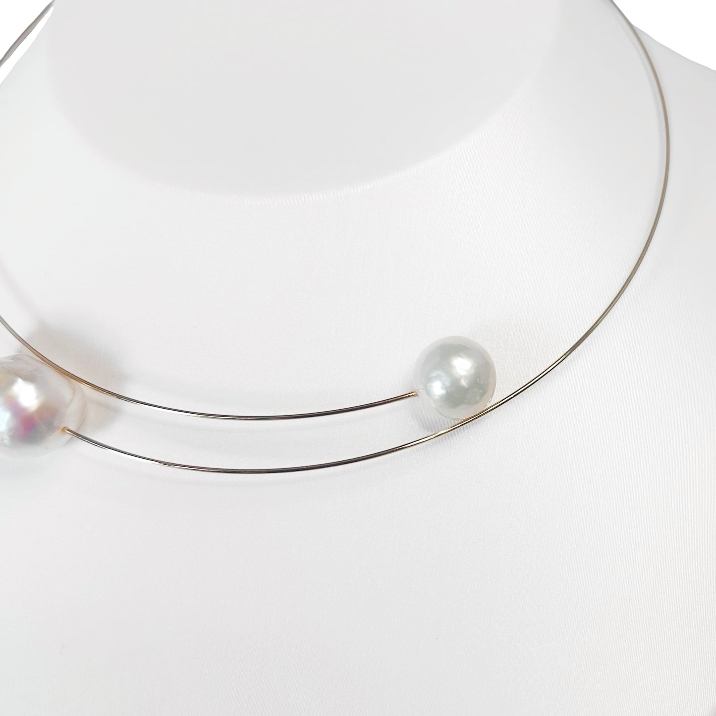 Baroque Oyster Pearl Choker Necklace