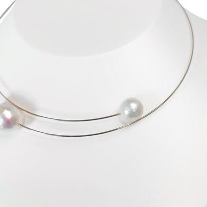 Baroque Oyster Pearl Choker Necklace