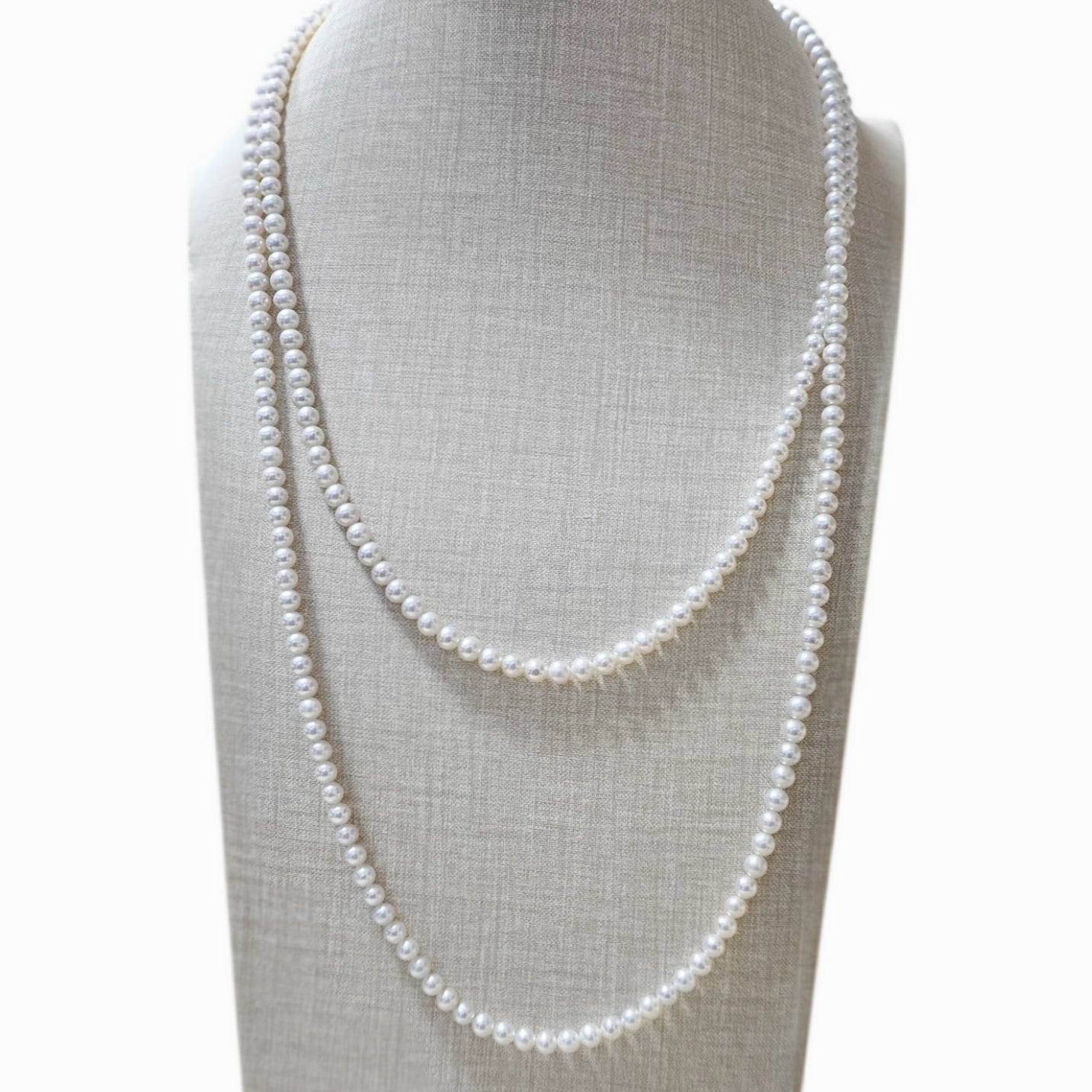 Baby Pearl Long Necklace