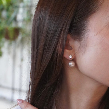 Round Pearl Back Catch Pierce