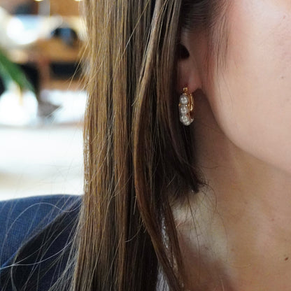 Pearl U Hoop Pierce