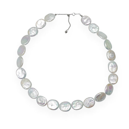 Coin Pearl Necklace