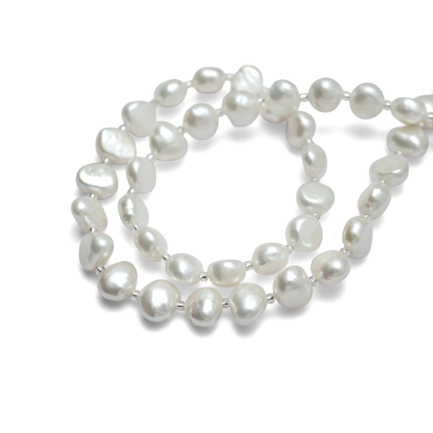 Baroque Pearl Ribbon Choker