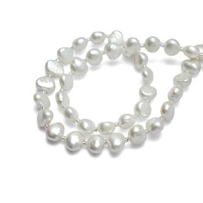 Baroque Pearl Ribbon Choker