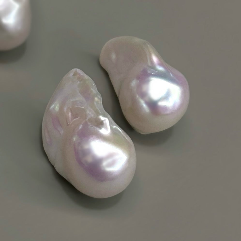 Big Baroque Pearl Pierce