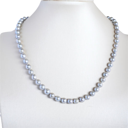 Gray Pearl Necklace