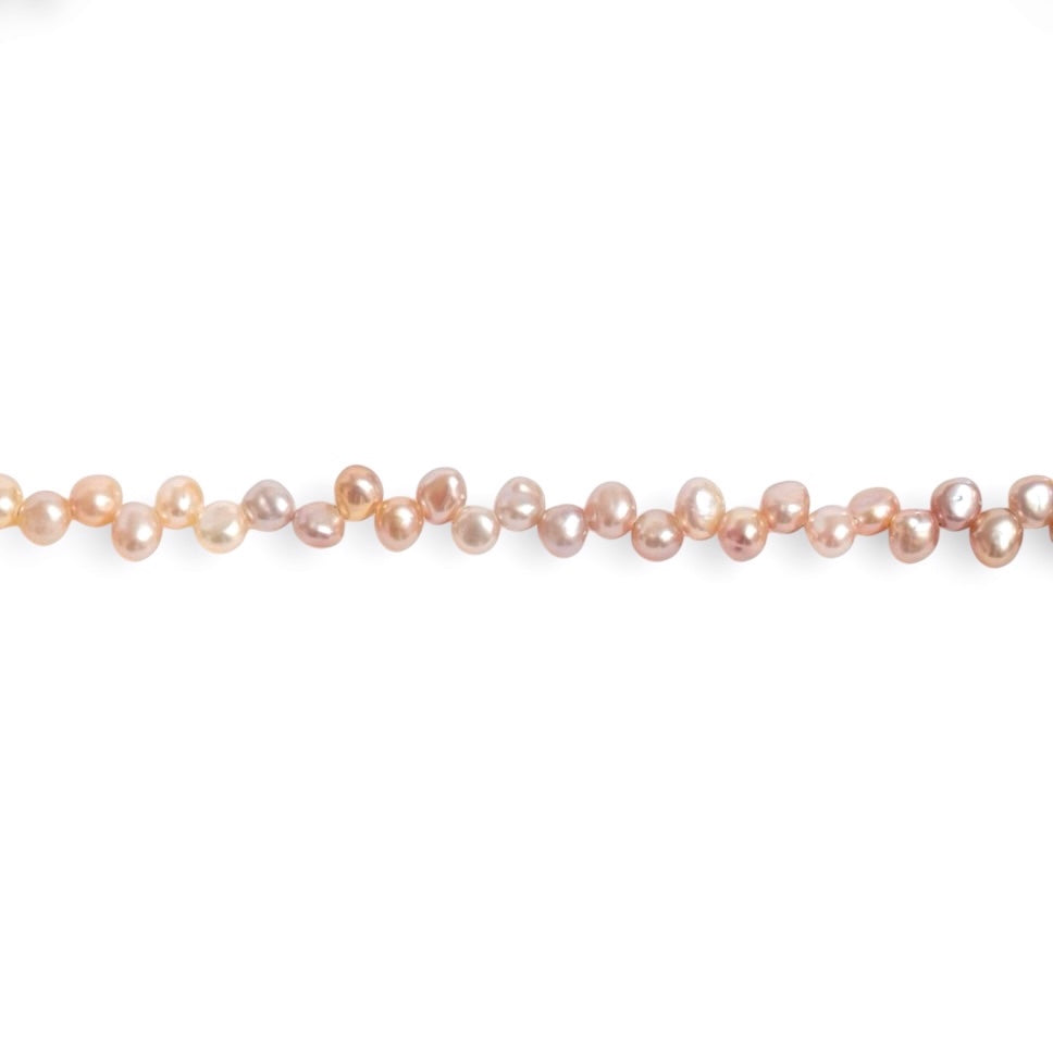 Baroque Pearl Gradation Design Necklace