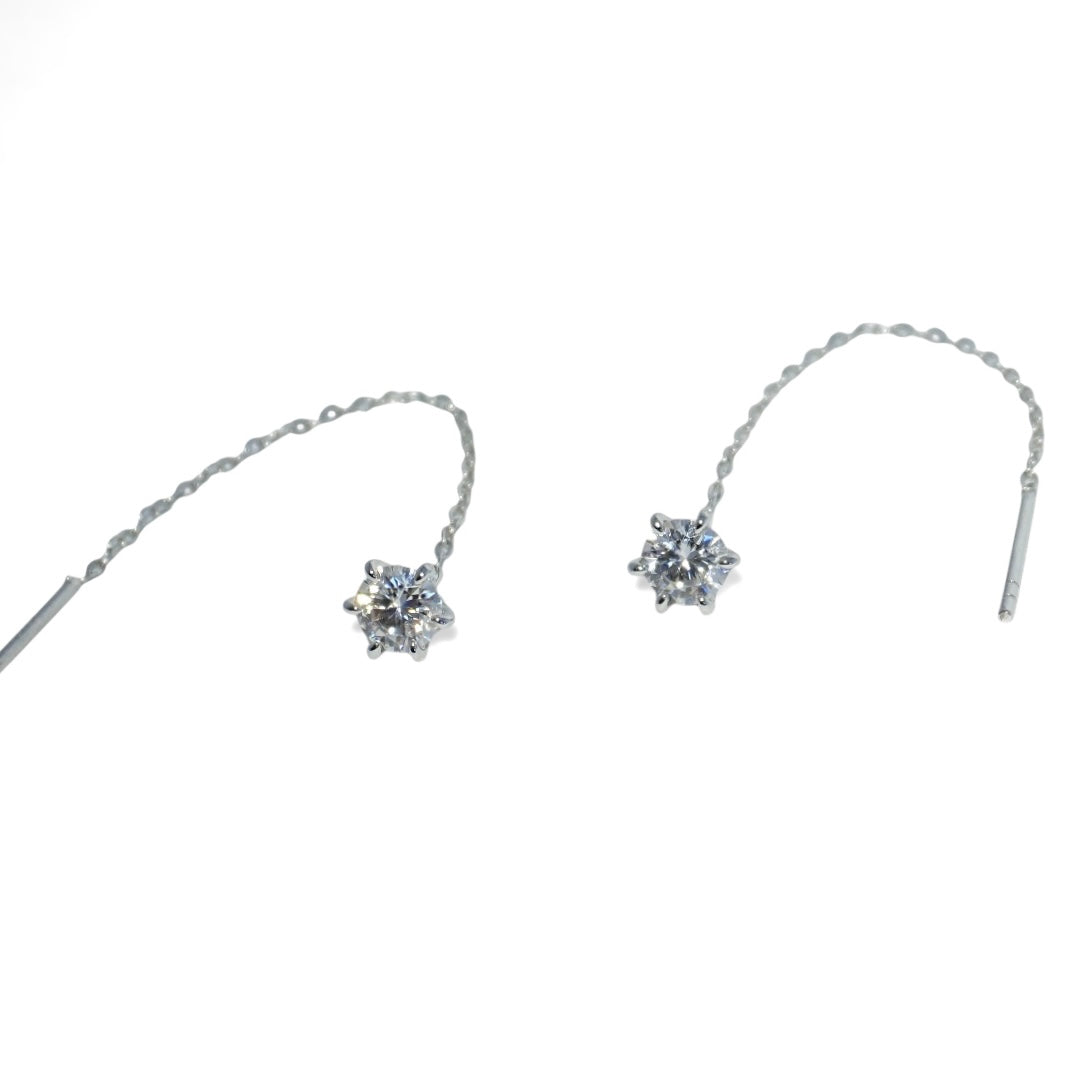 Moissanite Pierce