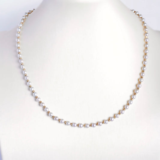 Baby Pearl Ball Mix Necklace