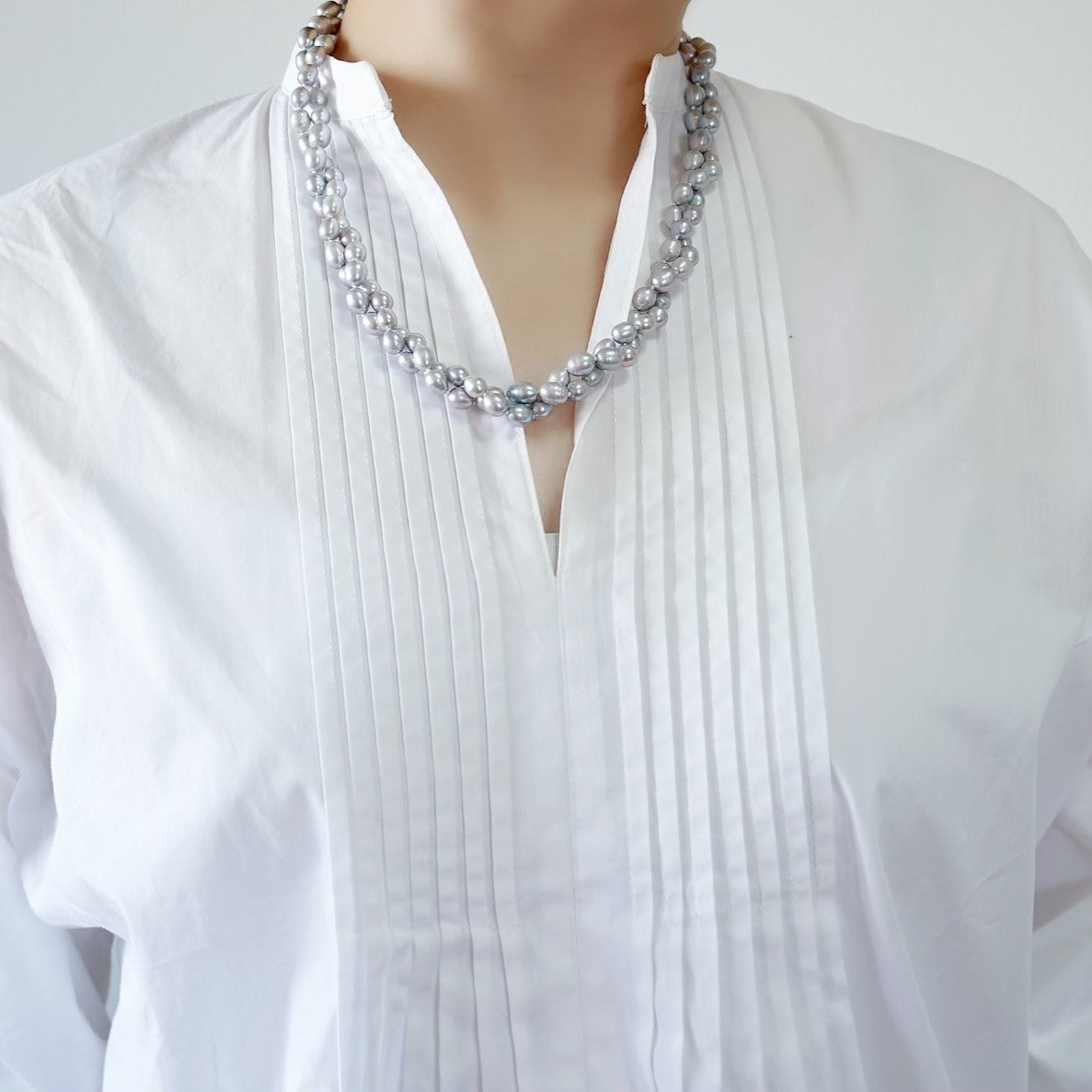 Long Pearl Necklace