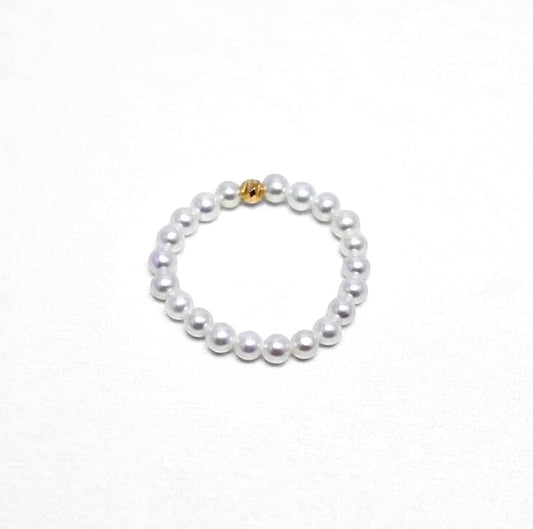 Baby Pearl Full Eternity Ring