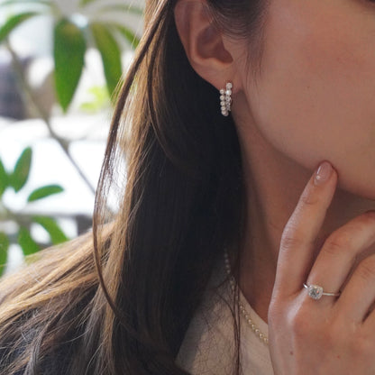 Baby Pearl Double Line Pierce