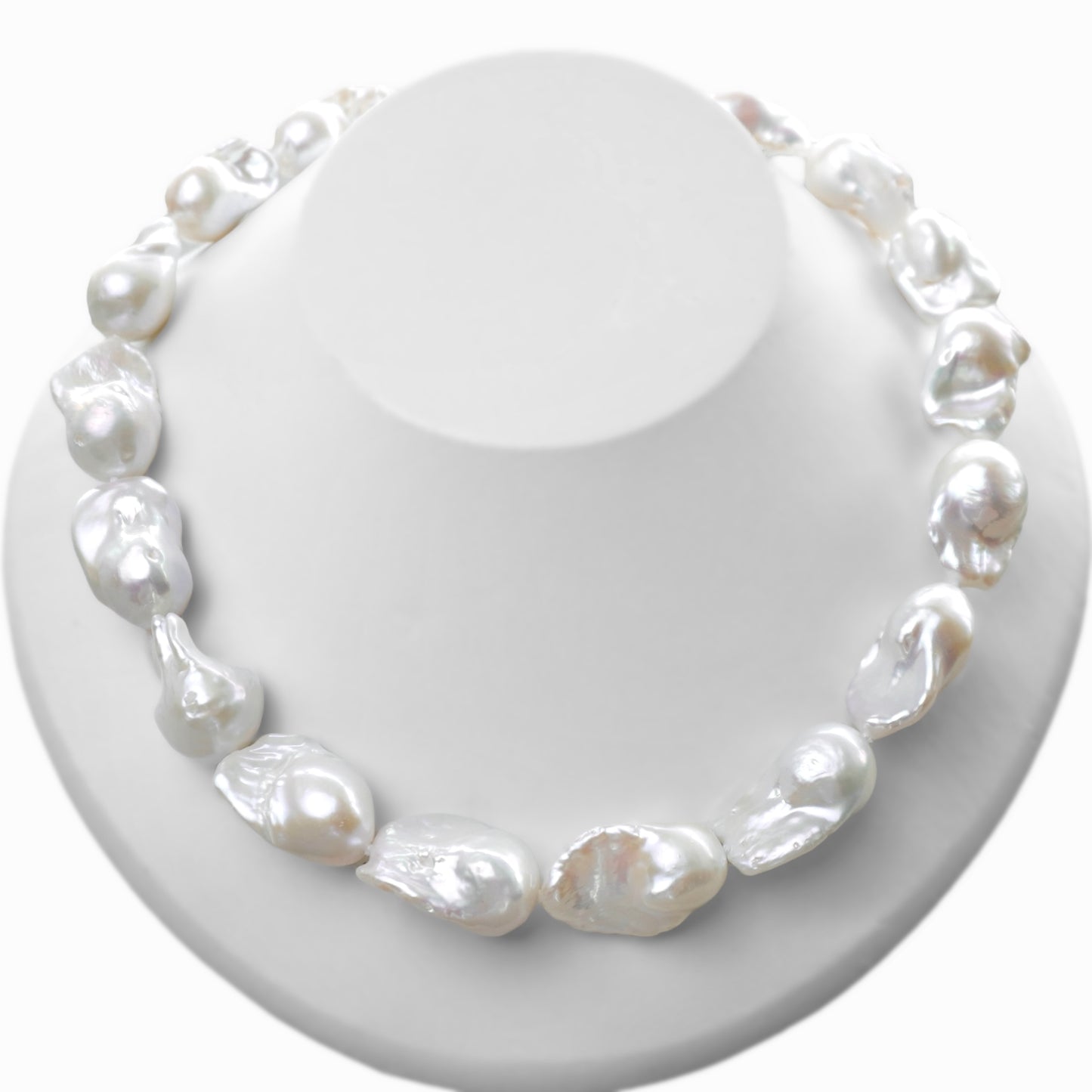 Big Baroque Pearl Necklace