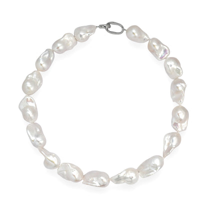 Big Baroque Pearl Necklace
