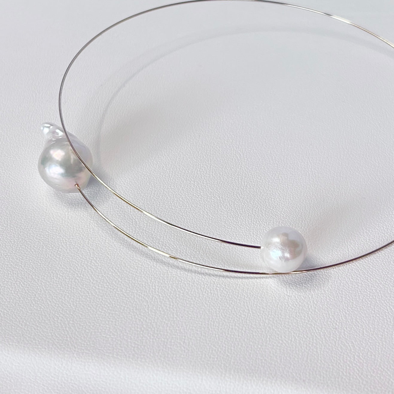 Baroque Oyster Pearl Choker Necklace