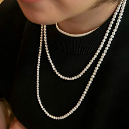 Baby Pearl Long Necklace