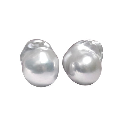 Big Baroque Pearl Earring