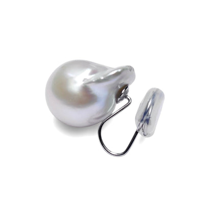 Big Baroque Pearl Earring