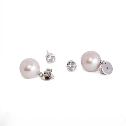 Round Pearl Back Catch Pierce
