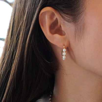 Pearl U Hoop Pierce