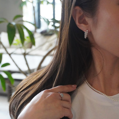 Baby Pearl Double Line Pierce