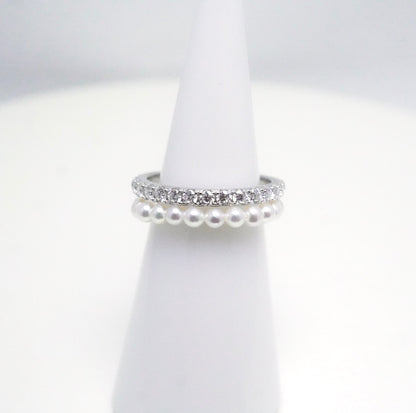Moissanite Full Eternity Ring