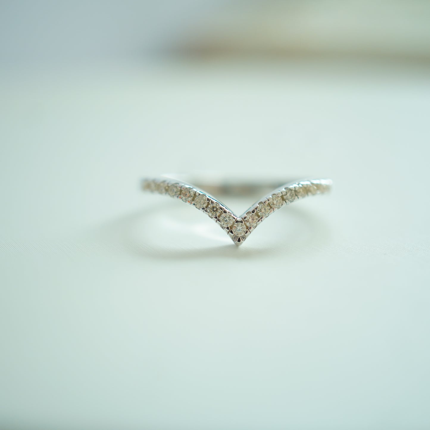 Moissanite Curve Ring【限定価格】