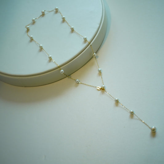 Pearl Station Necklace【限定価格】