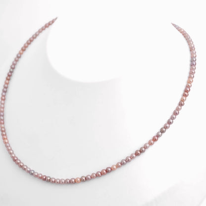 Baby Round Natural Multicolor Pearl Necklace