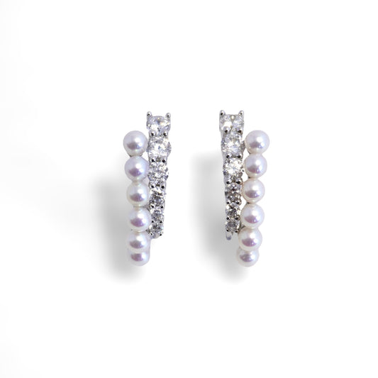 Baby Pearl Double Line Pierce