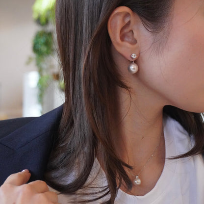 Round Pearl Back Catch Pierce
