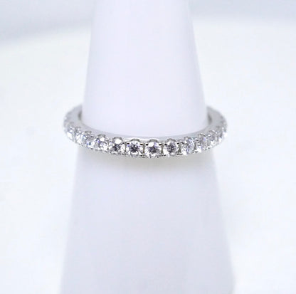 Moissanite Full Eternity Ring