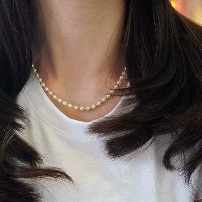 Baby Pearl Ball Mix Necklace