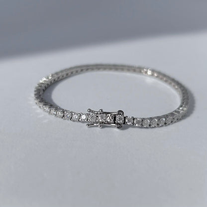 Moissonaite Line Bracelet