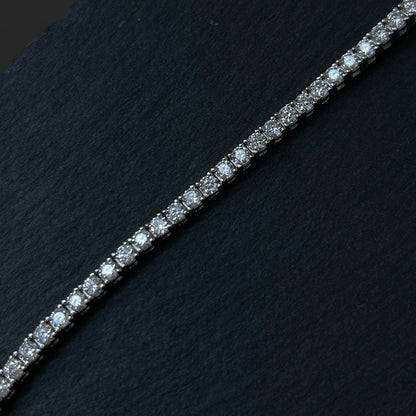 Moissonaite Line Bracelet