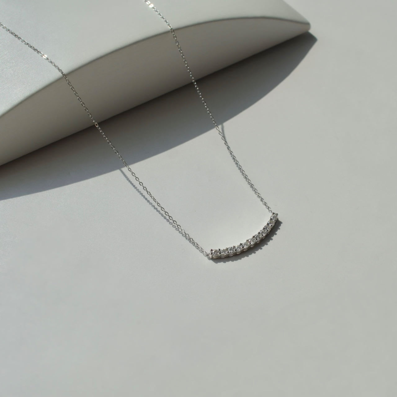 Moissanite Arch Necklace【限定価格】