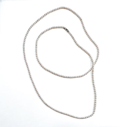 Baby Pearl Long Necklace