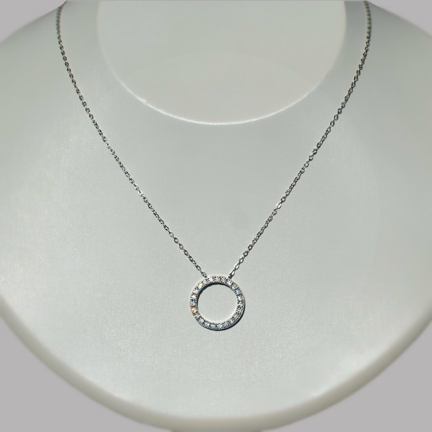 Moissanite Circle Necklace【限定価格】