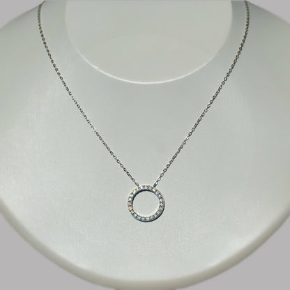 Moissanite Circle Necklace【限定価格】