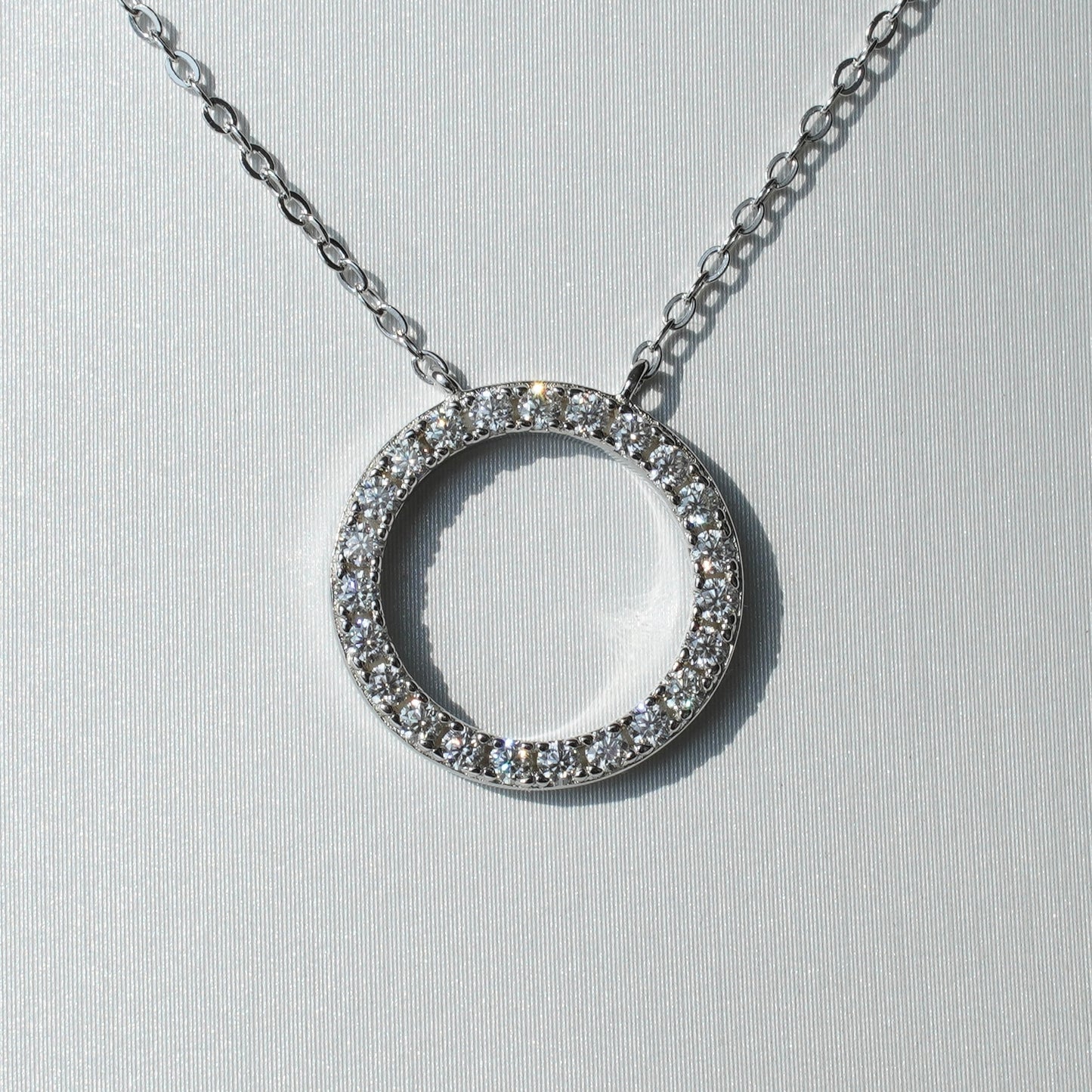 Moissanite Circle Necklace【限定価格】