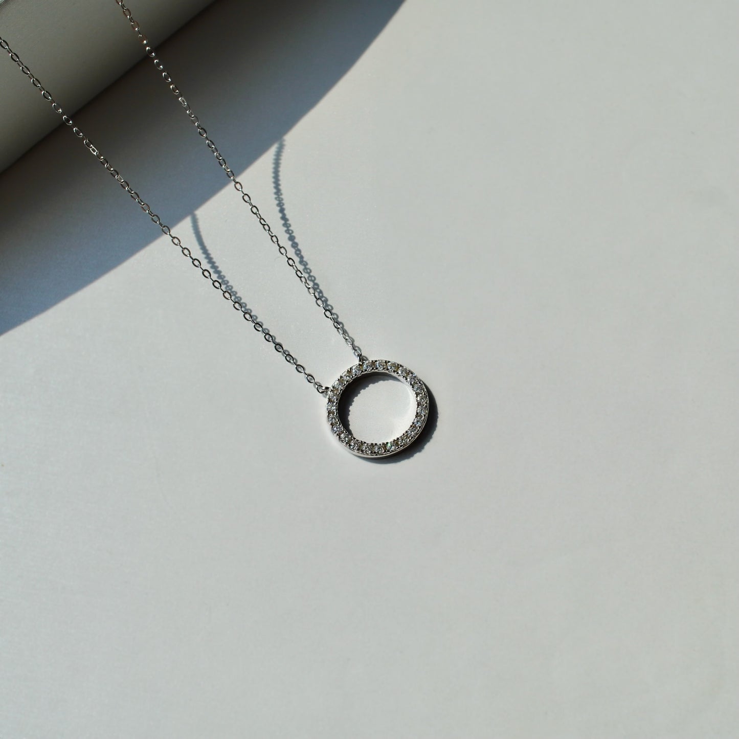 Moissanite Circle Necklace【限定価格】