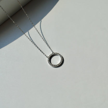 Moissanite Circle Necklace【限定価格】