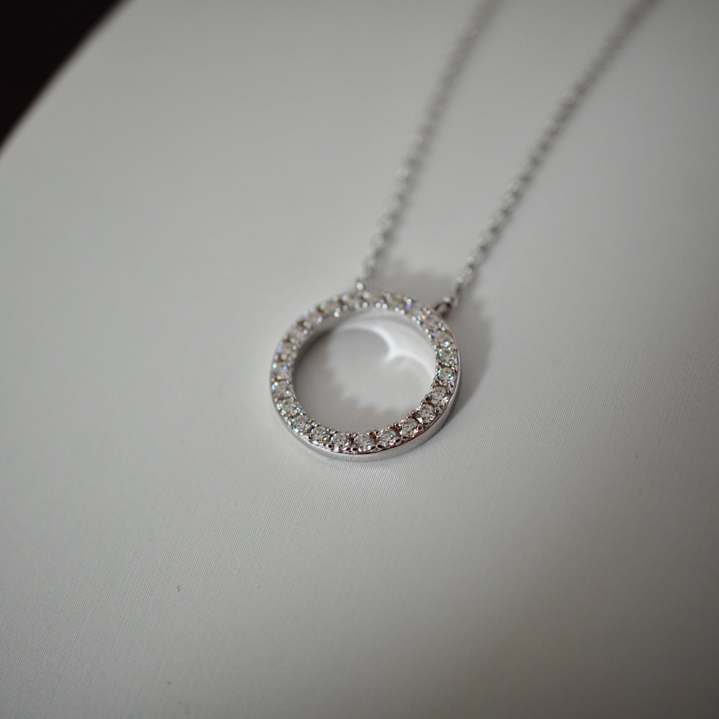 Moissanite Circle Necklace【限定価格】