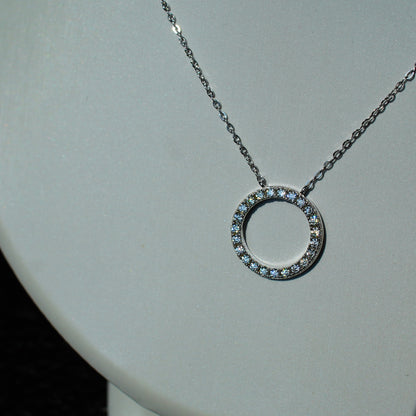 Moissanite Circle Necklace【限定価格】