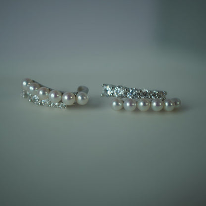 Baby Pearl Double Line Pierce