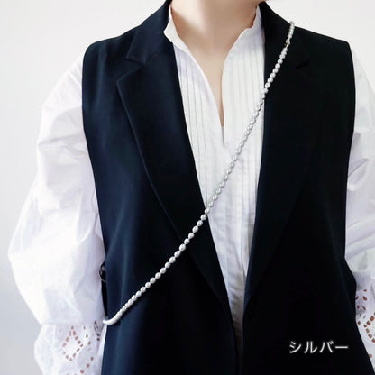 Long Pearl Necklace