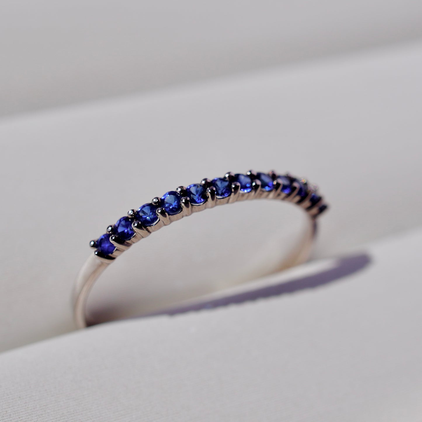 Half Eternity Color Ring