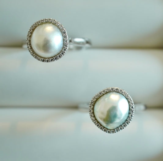 South Sea Pearl Silver Ring【限定価格】